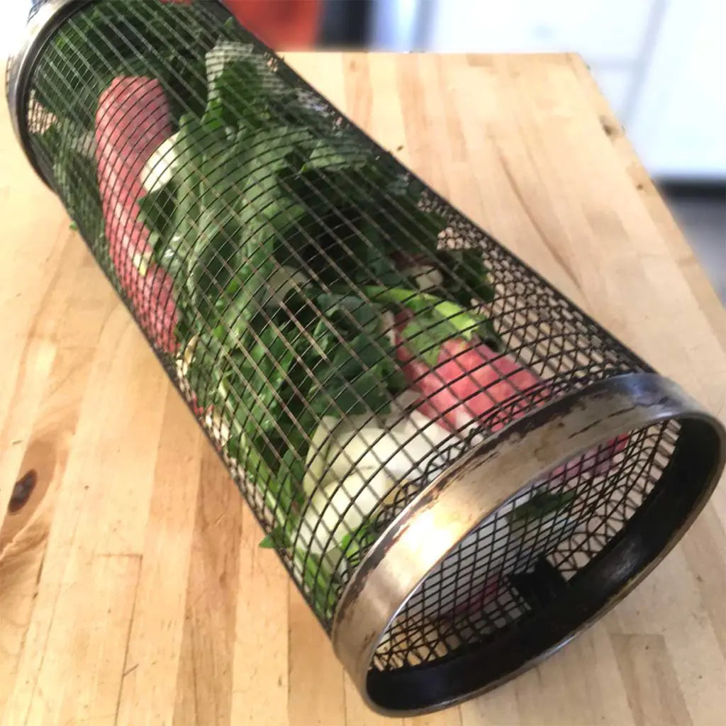 Runder Rotisserie-Korb