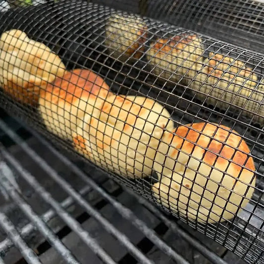 Runder Rotisserie-Korb