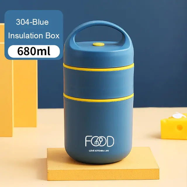 Edelstahl Vakuum Thermos Lunchbox