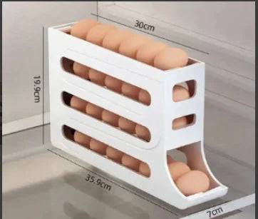 Kühlschrank 4-Schicht Automatischer Eierrollenbehälter